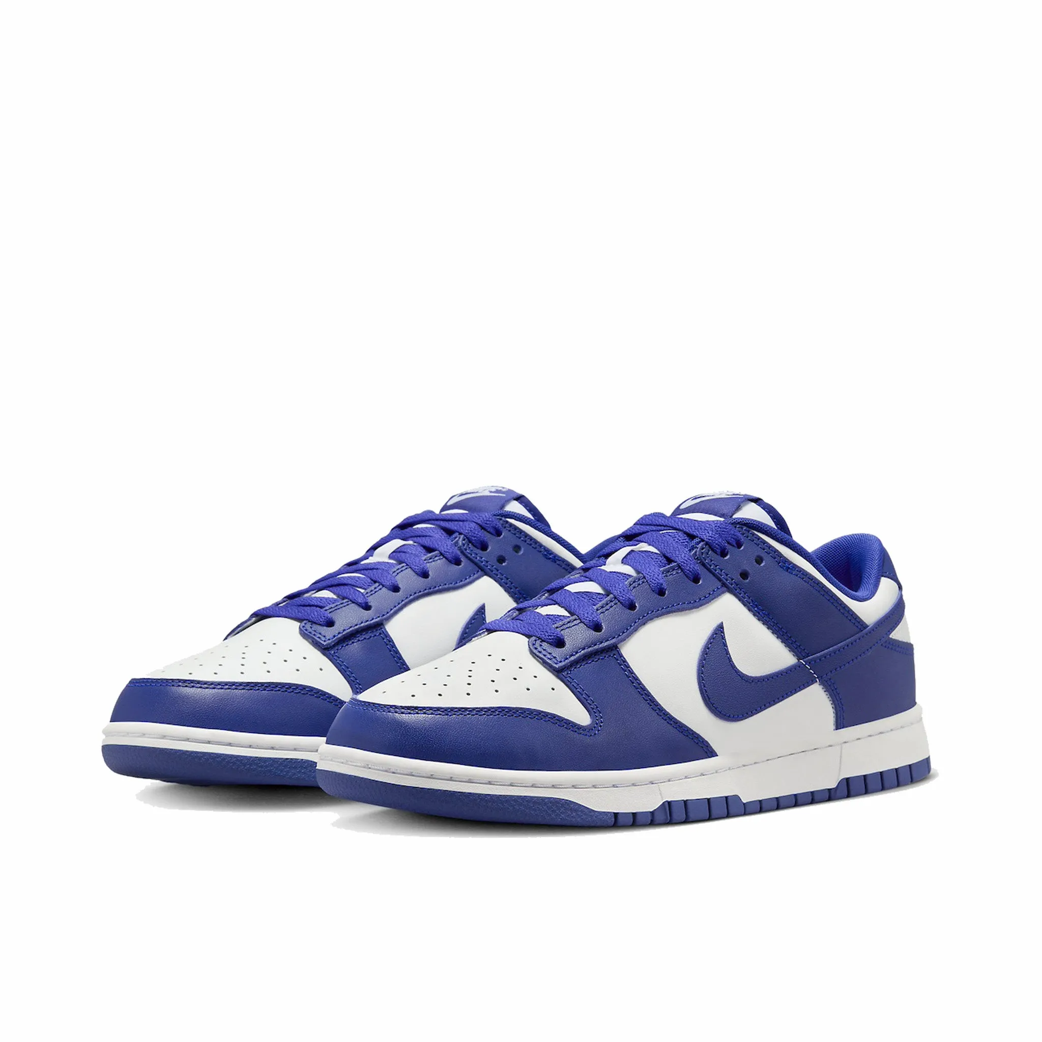 Nike Dunk Low "Concord" (White/Concord-University Red)