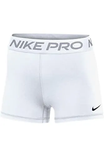 Nike Women's Pro 365 3 Inch Shorts Small White