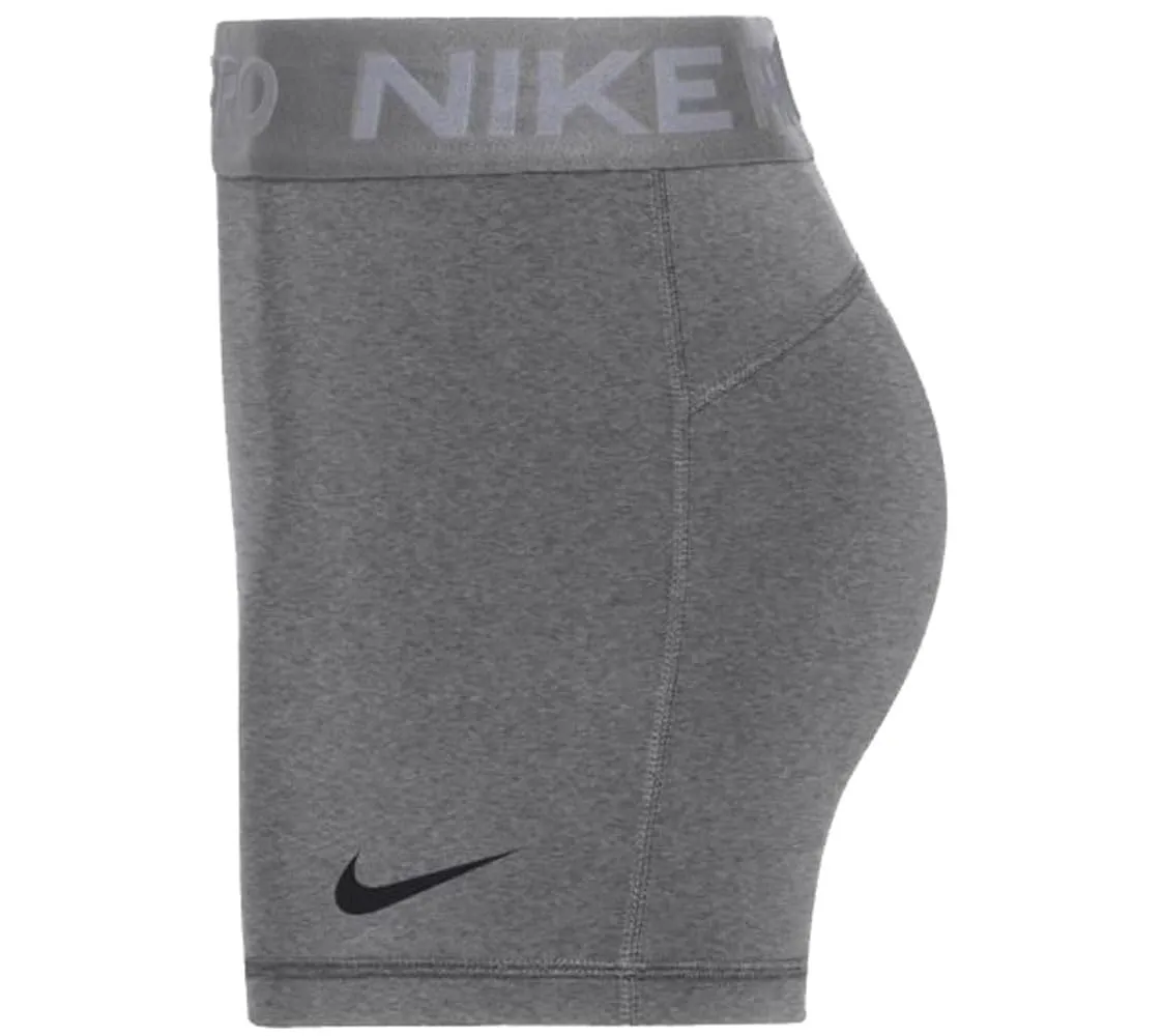 Nike Women's Pro 365 3" Shorts Size Small Carbon Heather Black