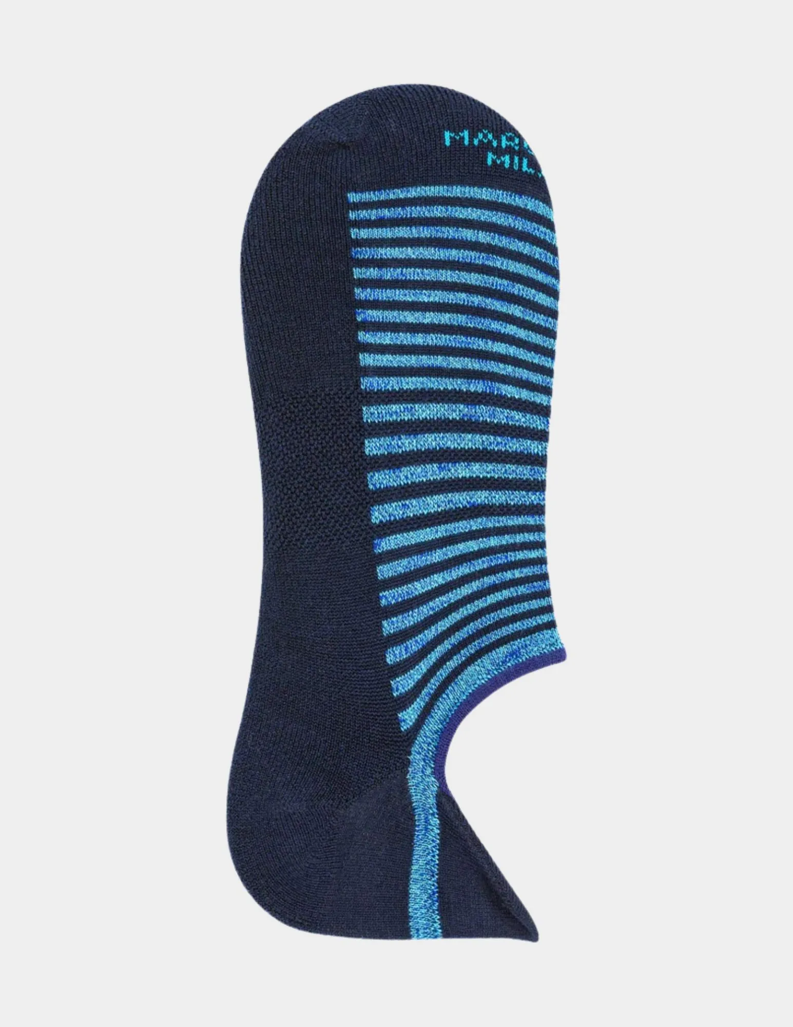 No Show Sneaker Palio Stripe Socks | Navy/Blue