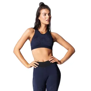 NUX ELIZABETH FLORAL RACER SPORTS BRA