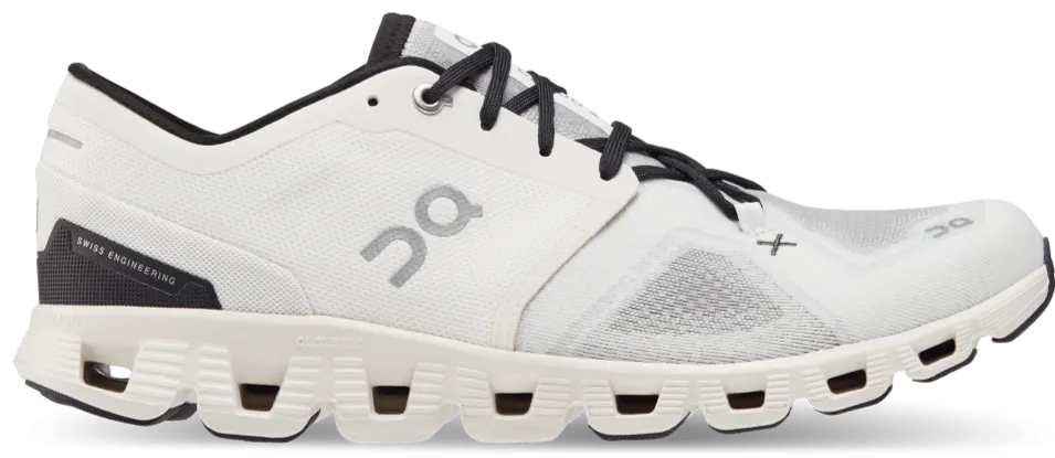 On Cloud X 3 Ivory / Black Men's