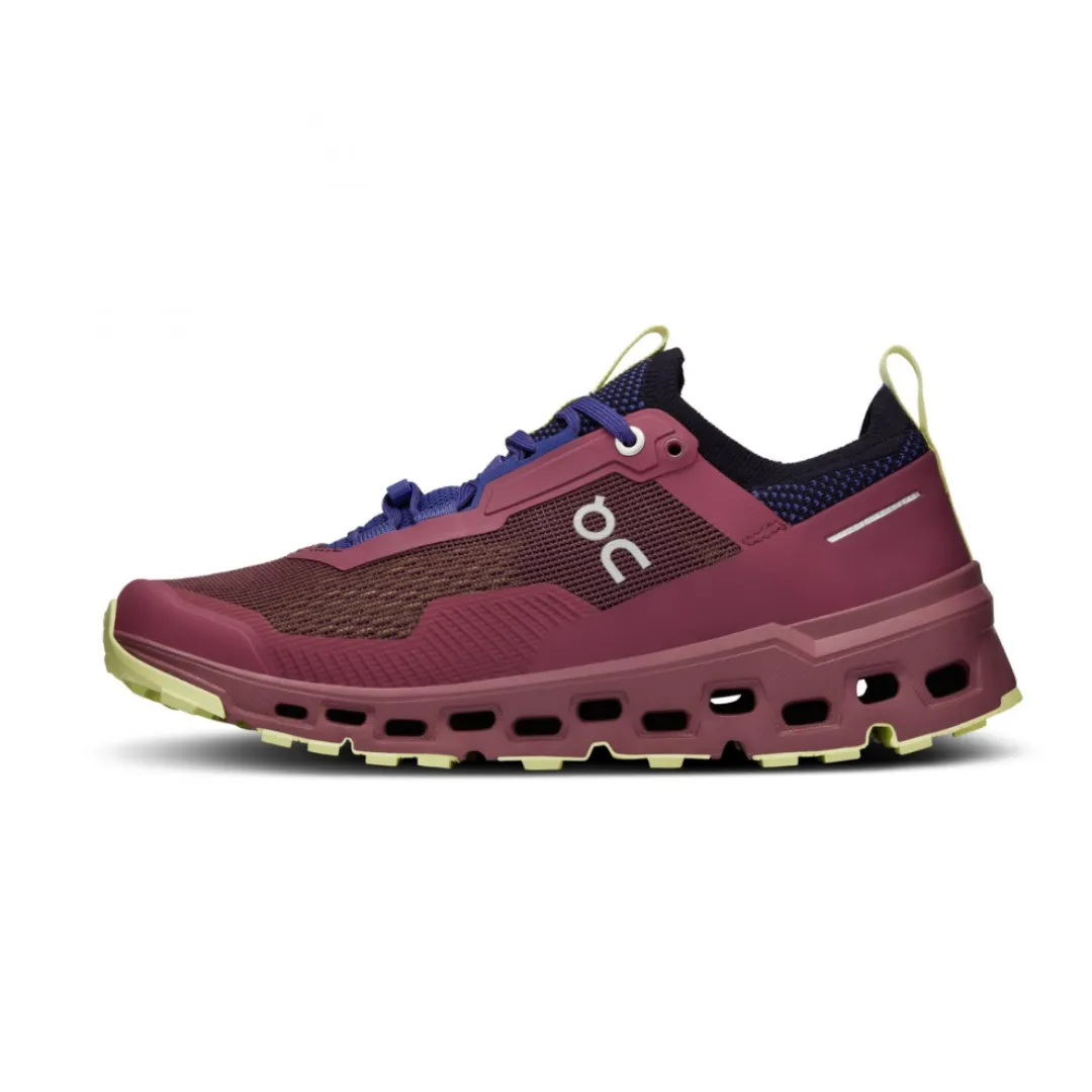 On Women's Cloudultra 2 Po Trail Running Shoes (Cherry/ Hay)