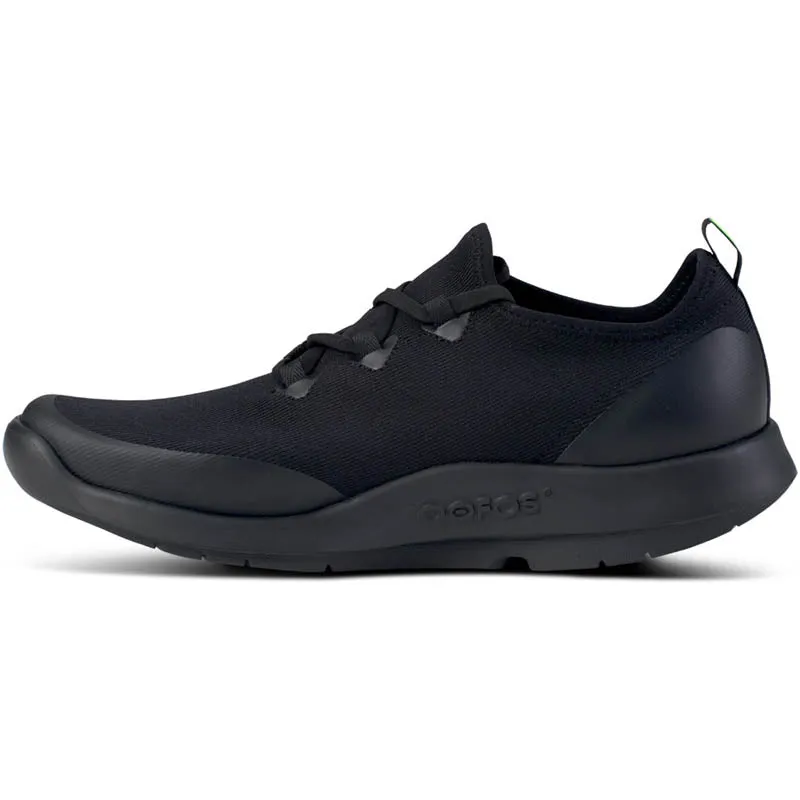 OOFOS Men's OOmg Sport Lace Shoe - Black