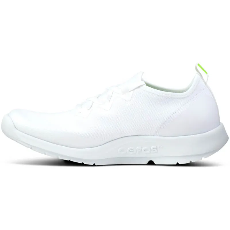 OOFOS Women's OOmg Sport Lace Shoe - White