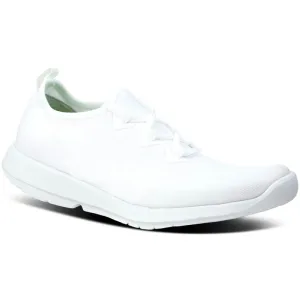 OOFOS Women's OOmg Sport Lace Shoe - White