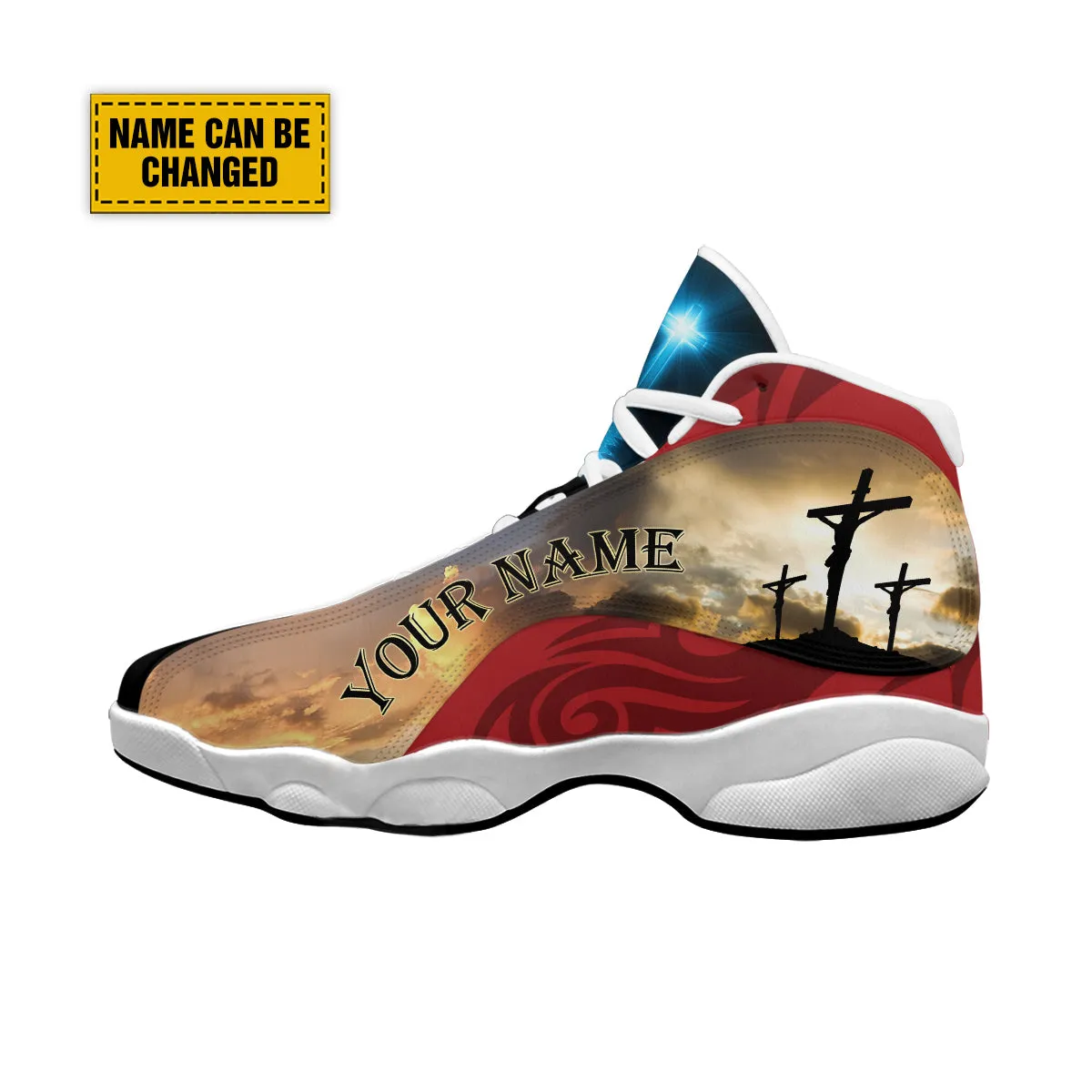 Personalized Jesus Sacred Heart J13 Shoes - Christian Shoes - Jesus Shoes