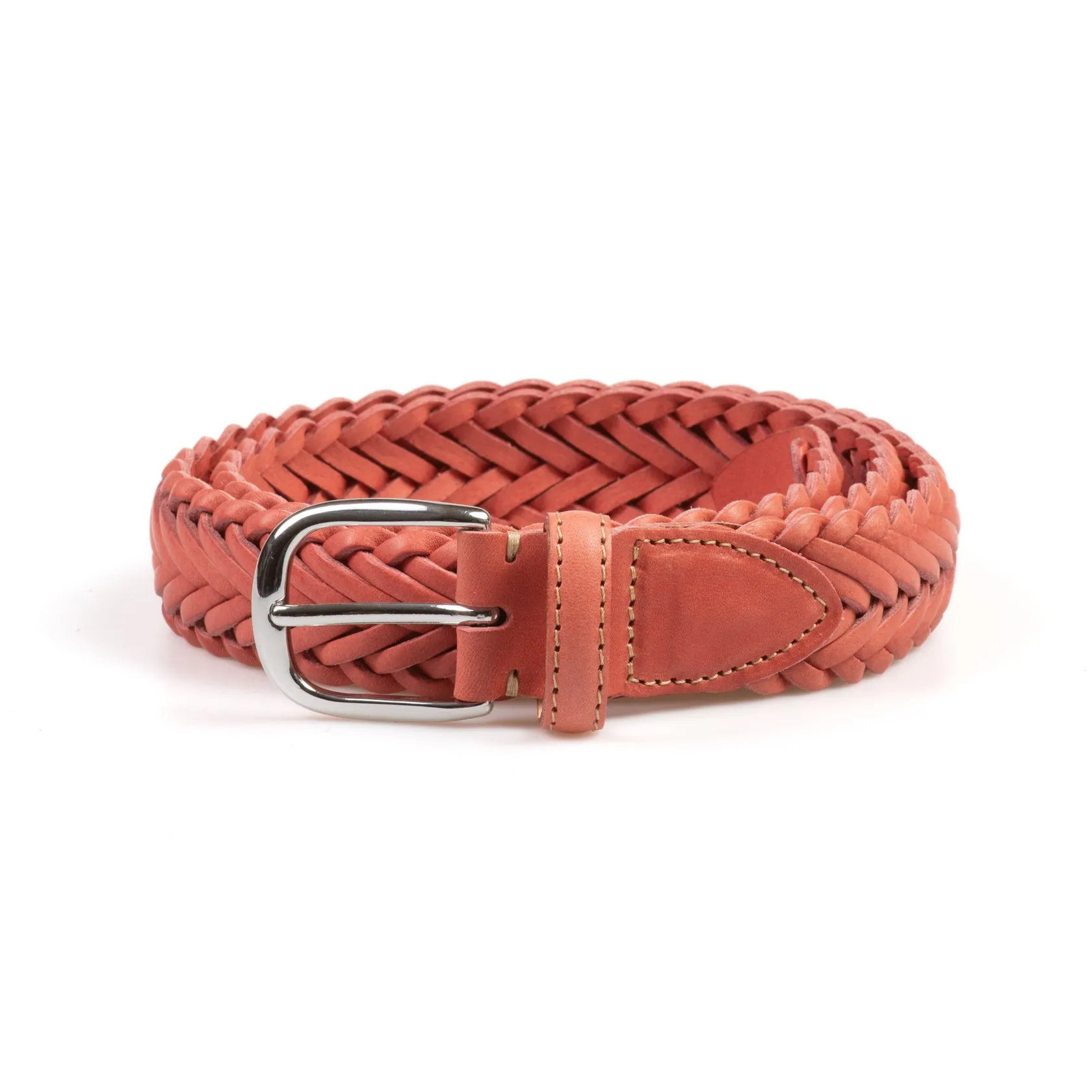 Plaited Belt - Coral Badalassi Minerva Box