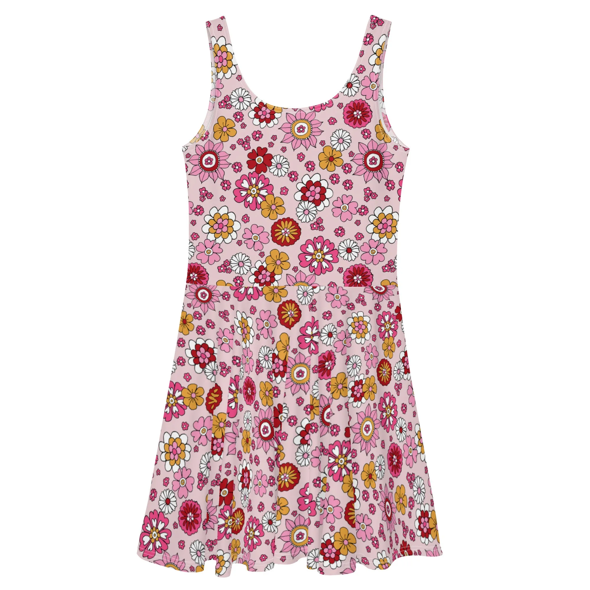 Playful Petals Travel Dress