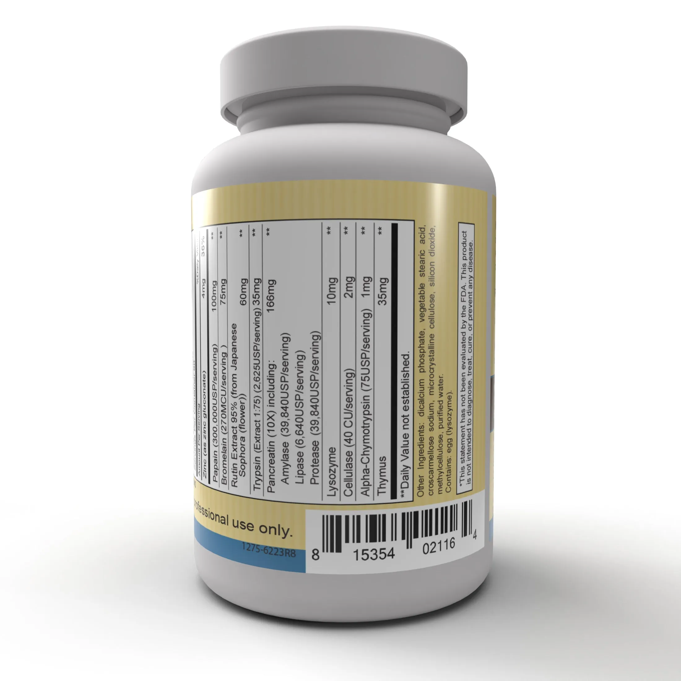 Proto-Zyme (180 Tablets) Proto-Zyme provides powerful proteolytic enzymes in a new two-tablet serving!