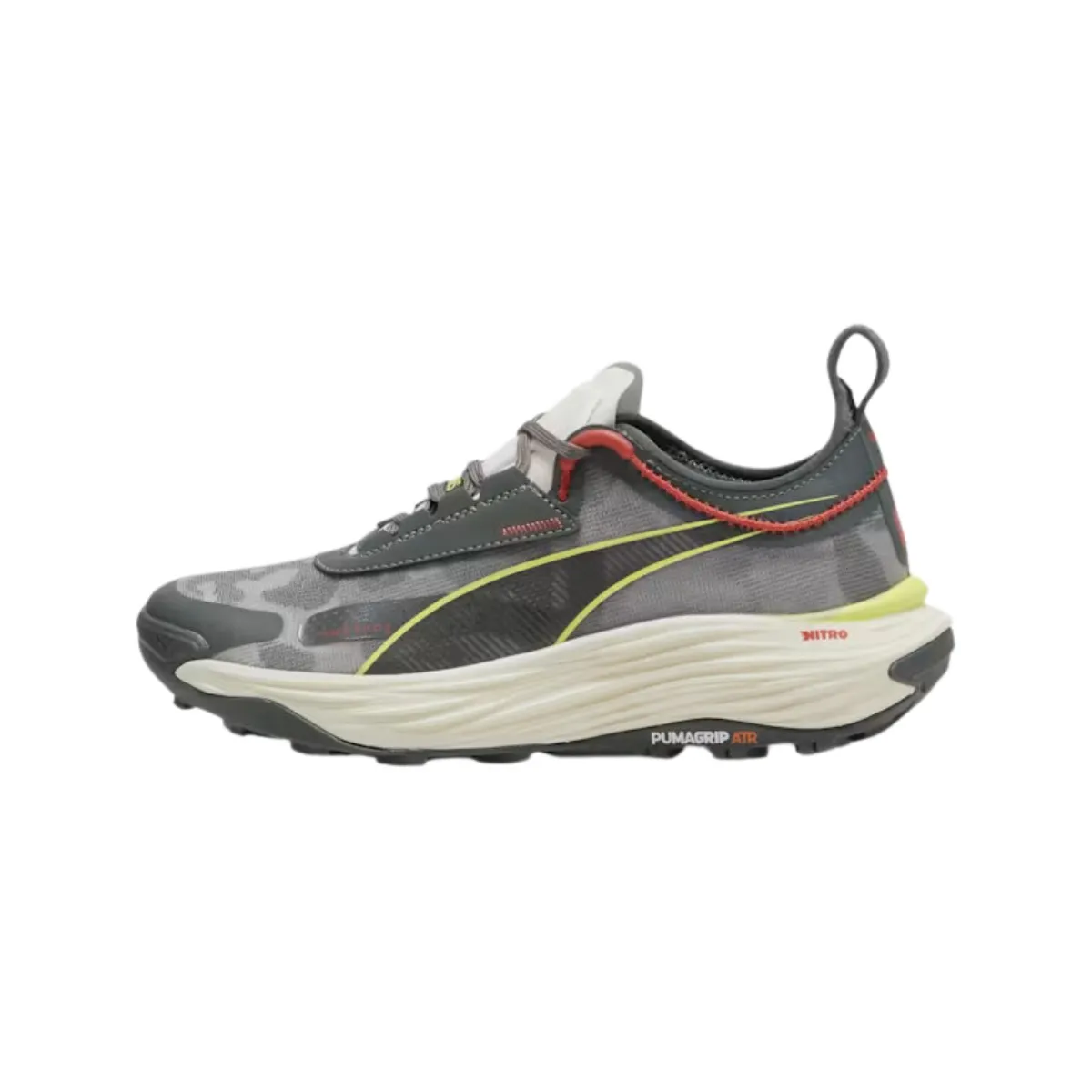 Puma Voyage Nitro 3 Grey Red SS24 Women's Shoes