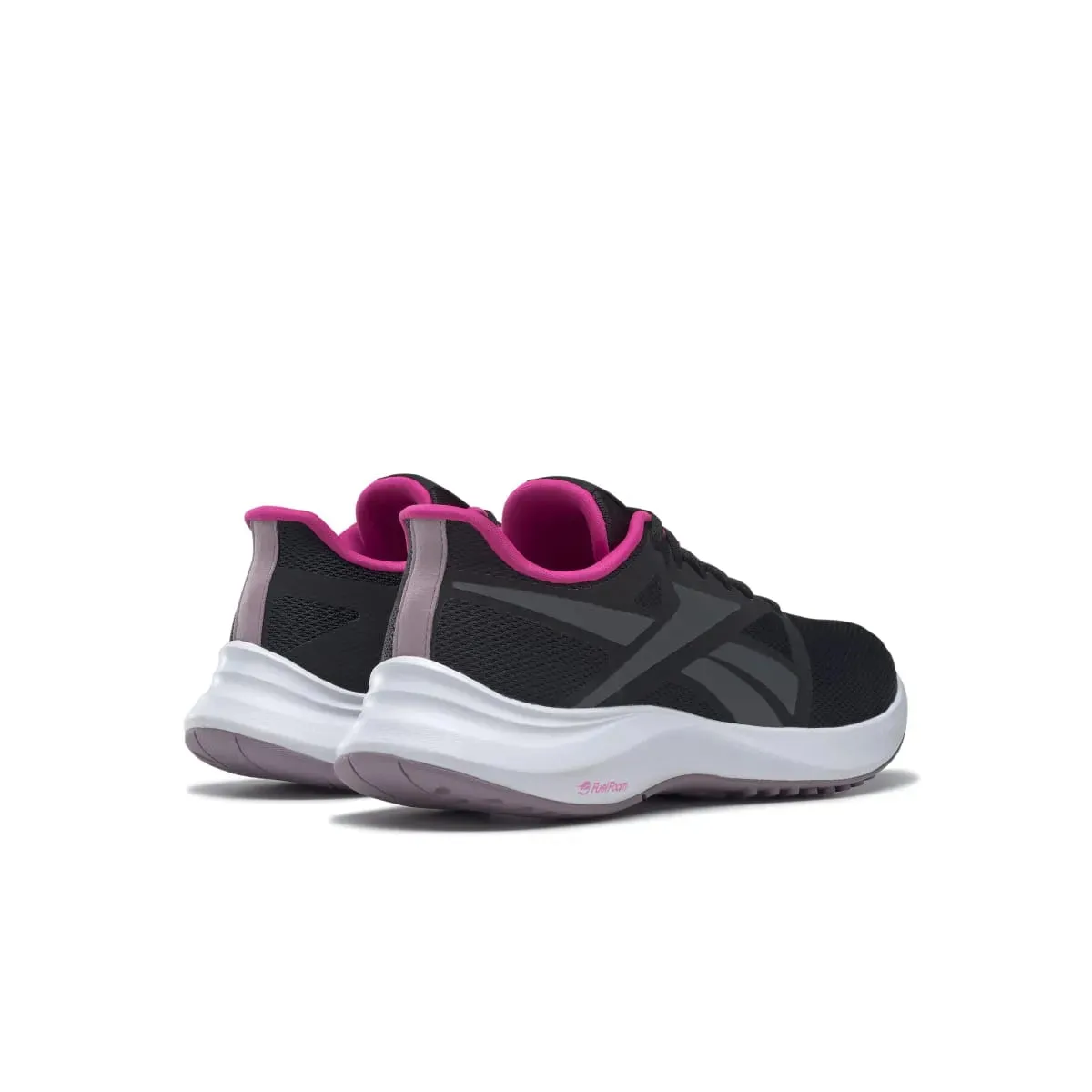 REEBOK Women's Mesh Running Shoes - Black/Grey/Lilac