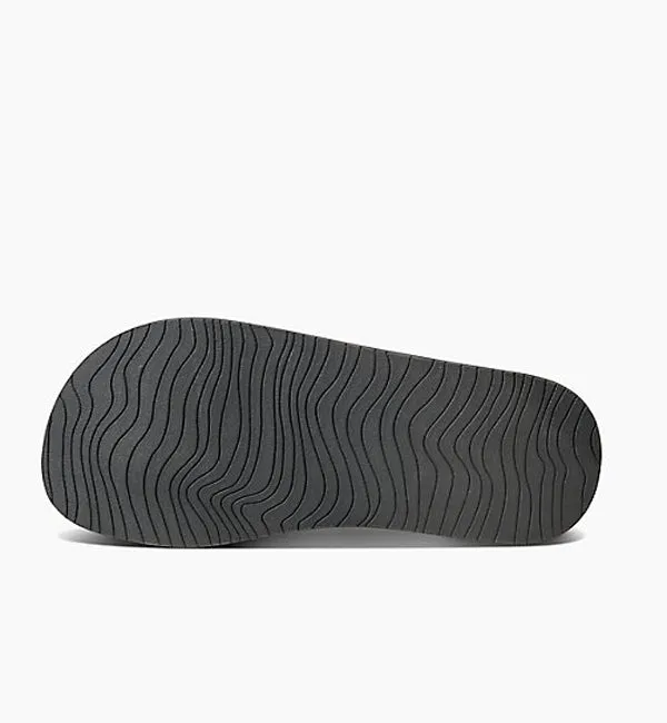 Reef Womens Fanning Flip Flops - Black/Grey