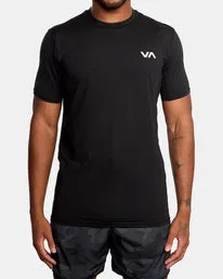 RVCA Sport Vent Short Sleeve Tee - Black