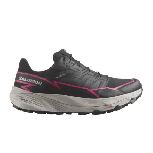 Salomon Thundercross GTX Trail Running Shoe (Women) - Black/Black/Pink Glo