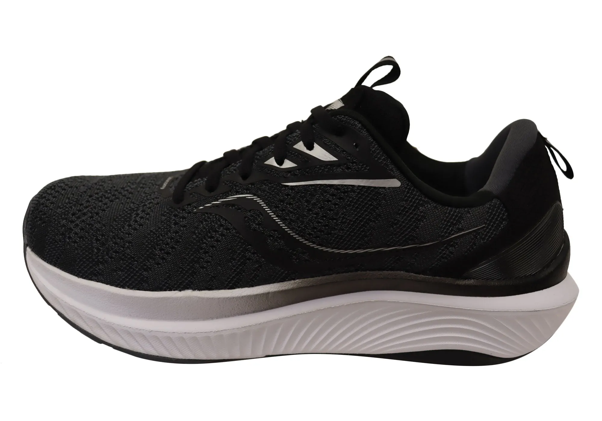 Saucony Mens Echelon 9 Extra Wide Fit Comfortable Athletic Shoes