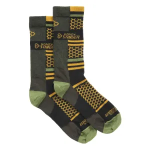 Seasonal Stinger Socks in Forest