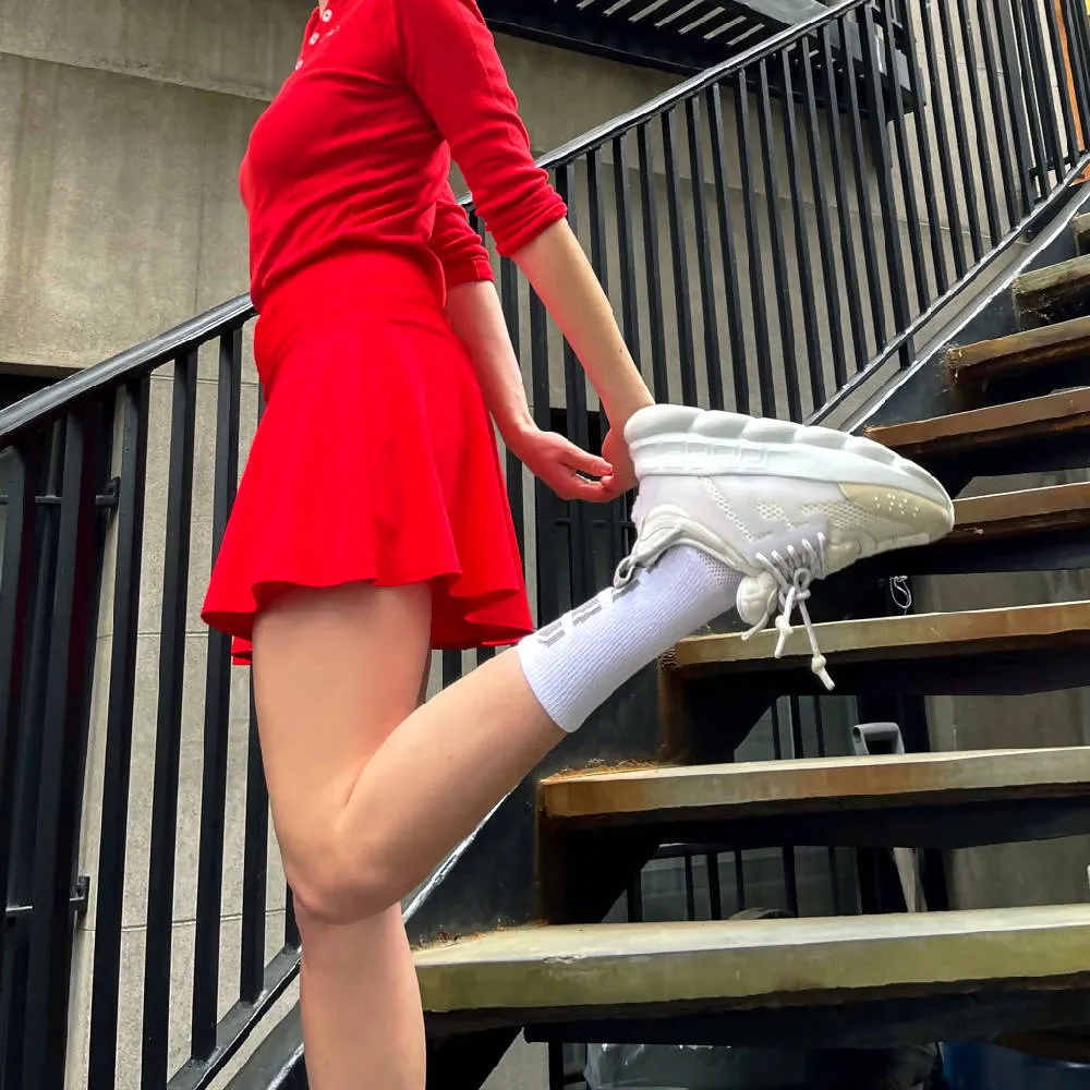 Shocking Red Golf and Tennis Skort - SwingStyle®