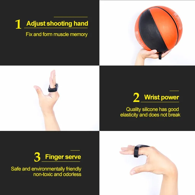 Silicone Shot Lock Basketball Ball Shooting Trainer Training Accessories