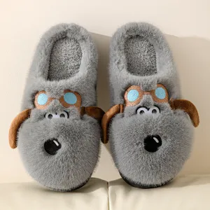 Snoopy: Cloud-Soft Puppy Plush Slippers