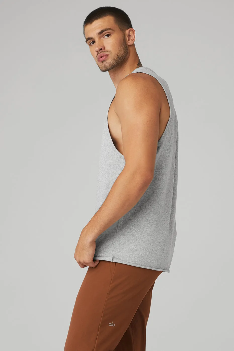 Society Tank - Athletic Heather Grey