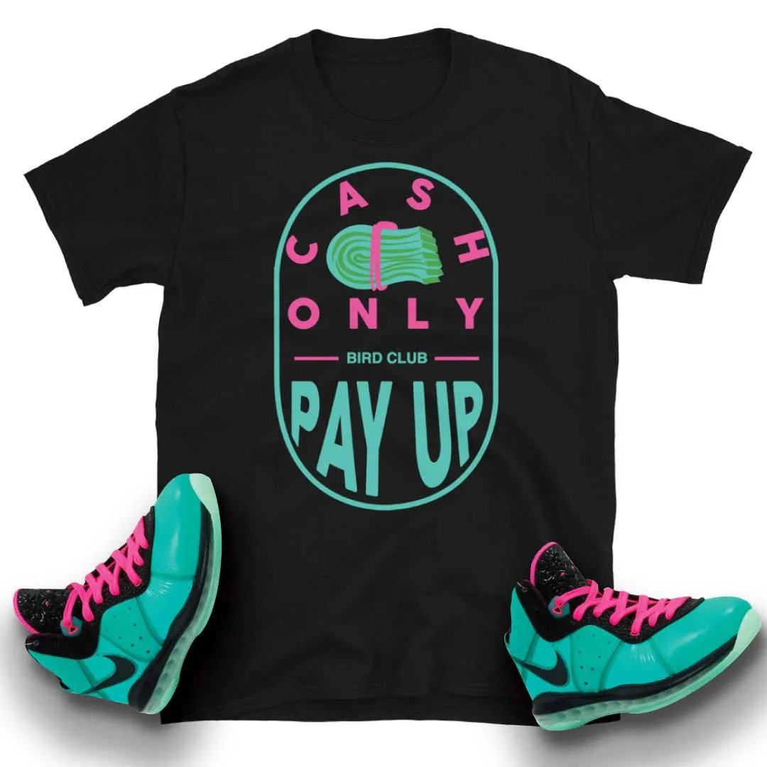 South Beach Lebron 8 matching shirt