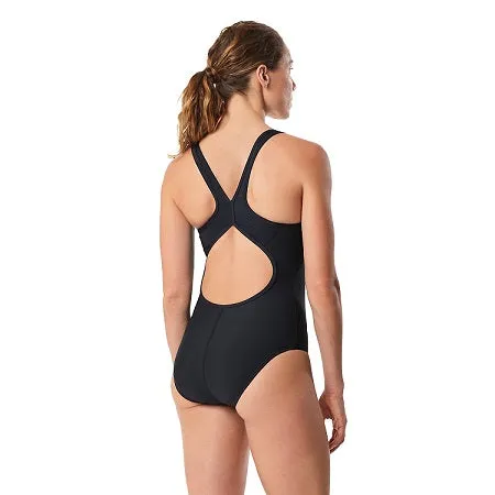 SPEEDO Endurance Precision Pleat Touchback Swimsuit