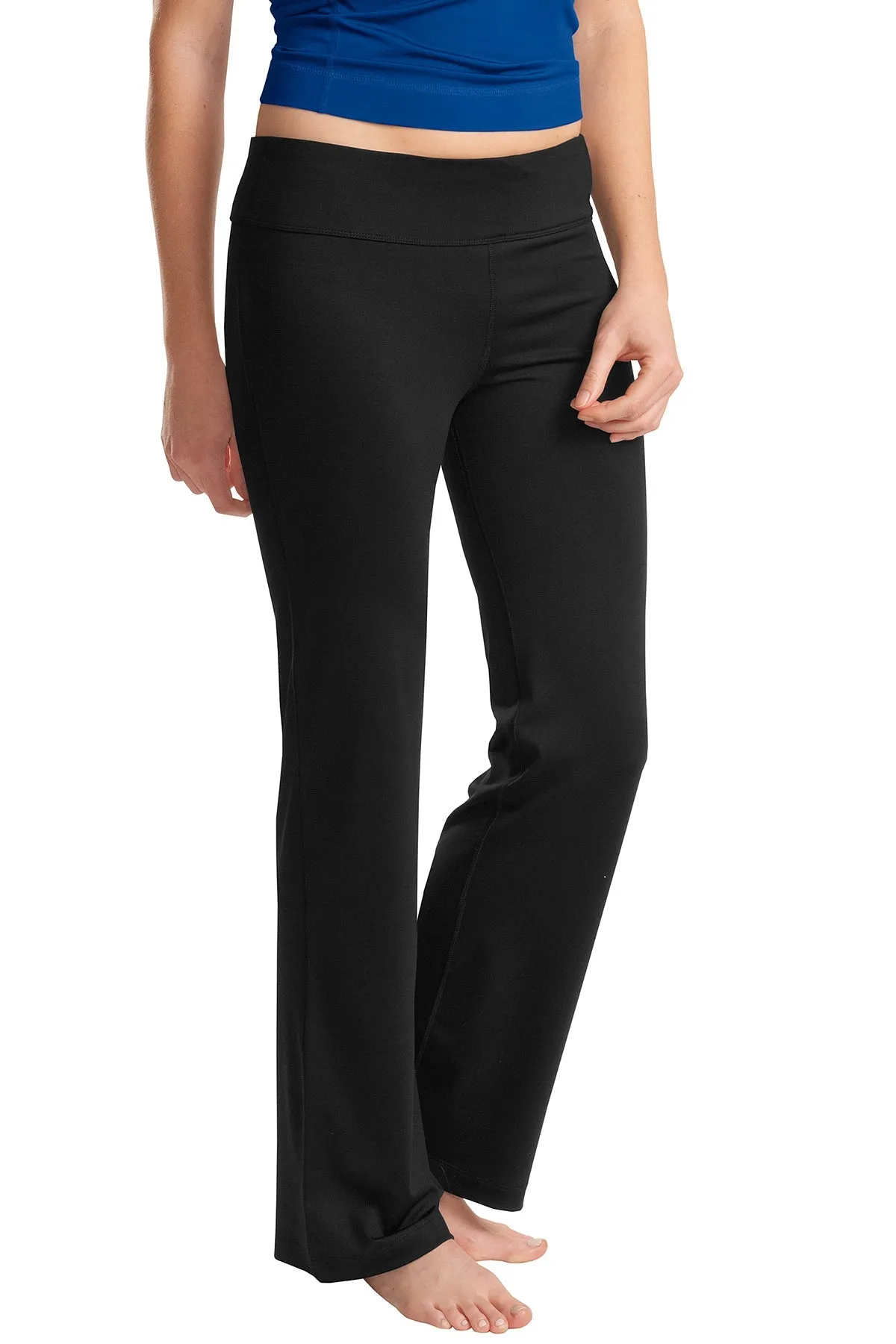 Sport-Tek Ladies NRG Custom Fitness Pants, Black