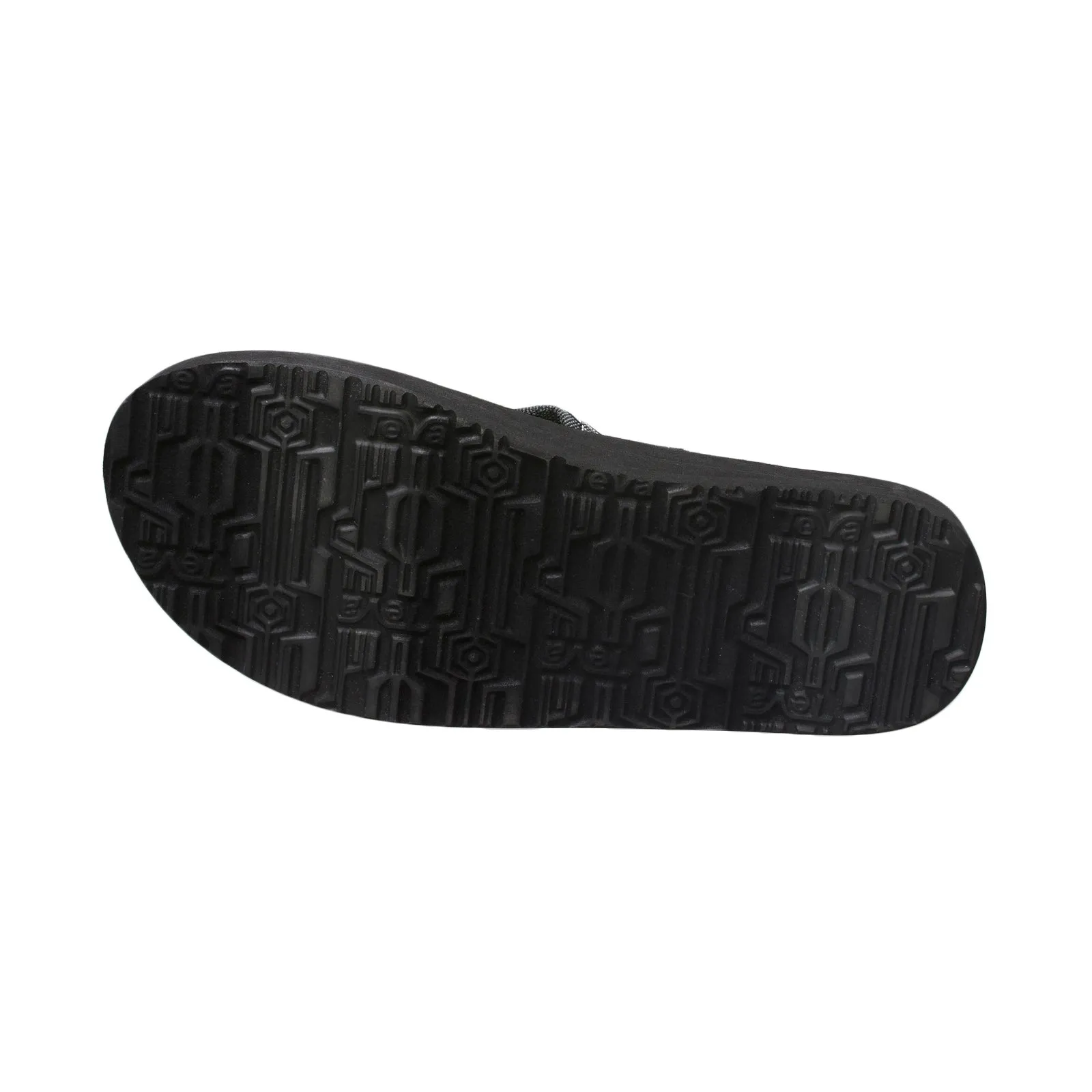 Teva Mush II Quincy Dark Grey Flip Flops - Men's