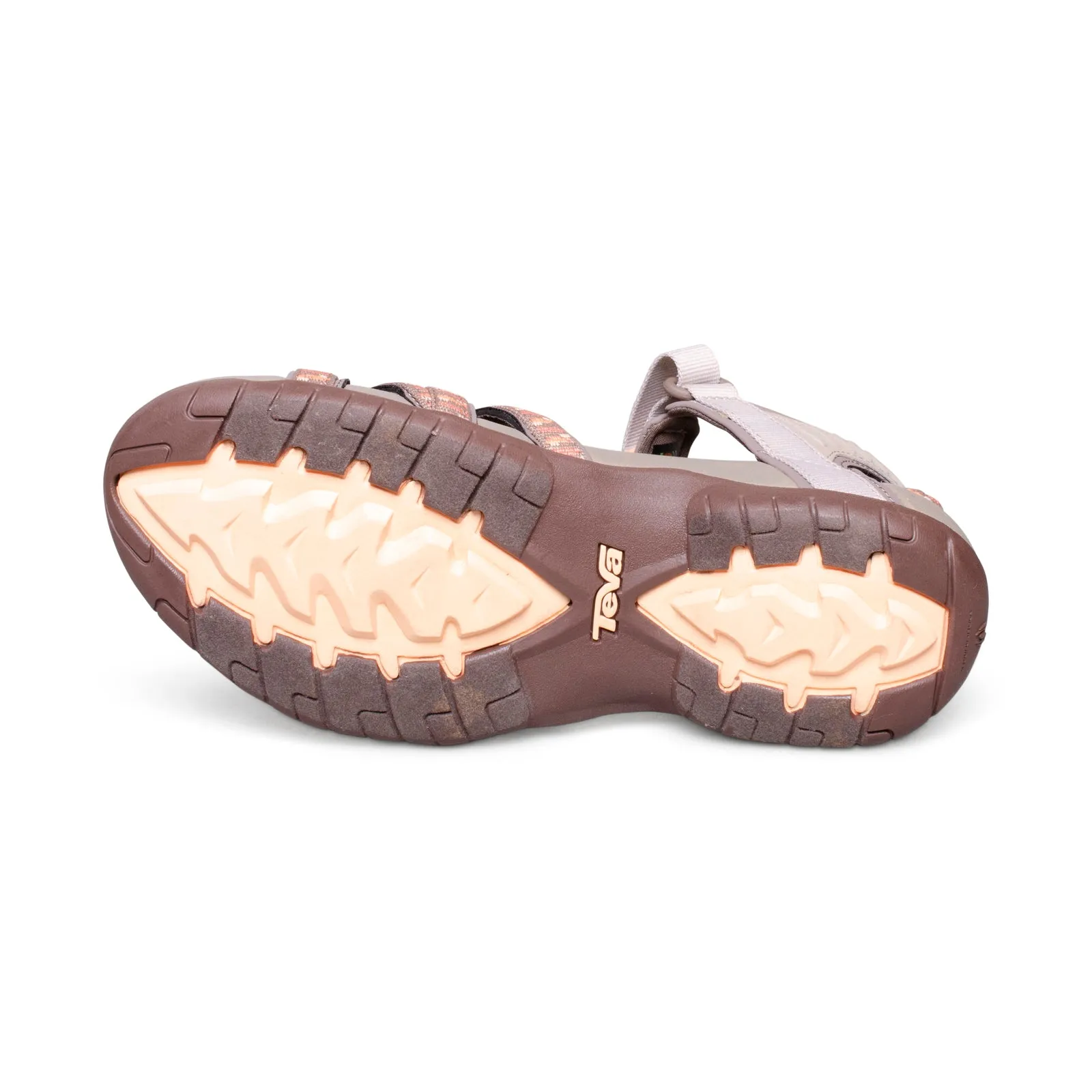 Teva Tirra Stacks Tan / Orange Sandals - Women's