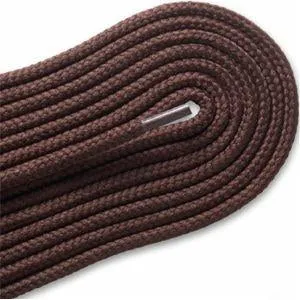 Thick Round Athletic Laces - Brown (2 Pair Pack) Shoelaces