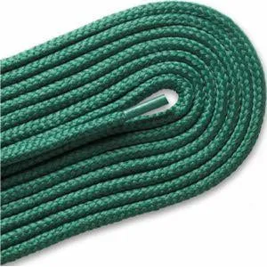 Thick Round Athletic Laces - Kelly Green (2 Pair Pack) Shoelaces