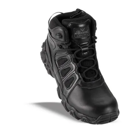 Thorogood CROSSTREX POLISHABLE TOE / SIDE ZIP – BBP WATERPROOF SAFETY TOE