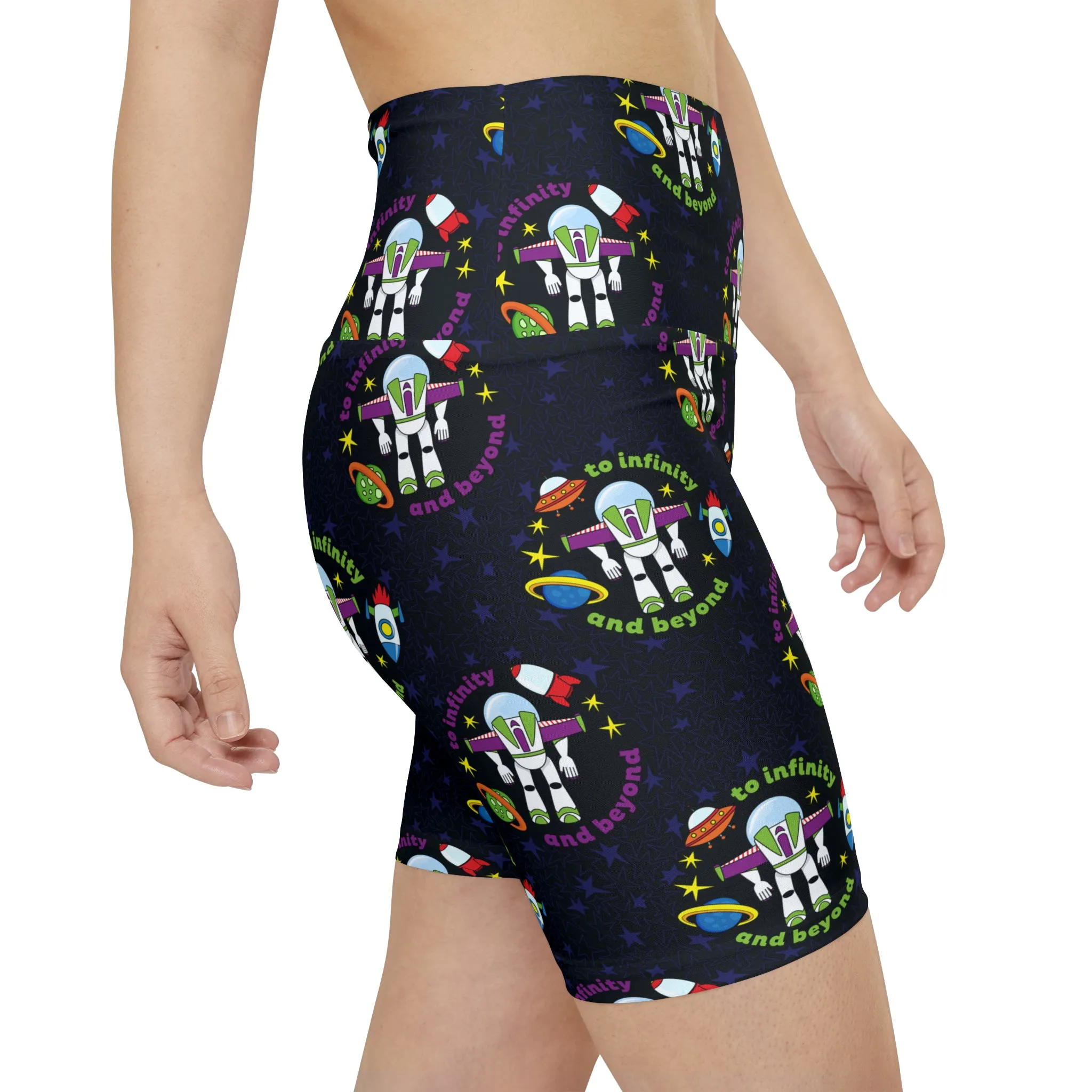 To Infinity And Beyond Women's Athletic Workout Shorts