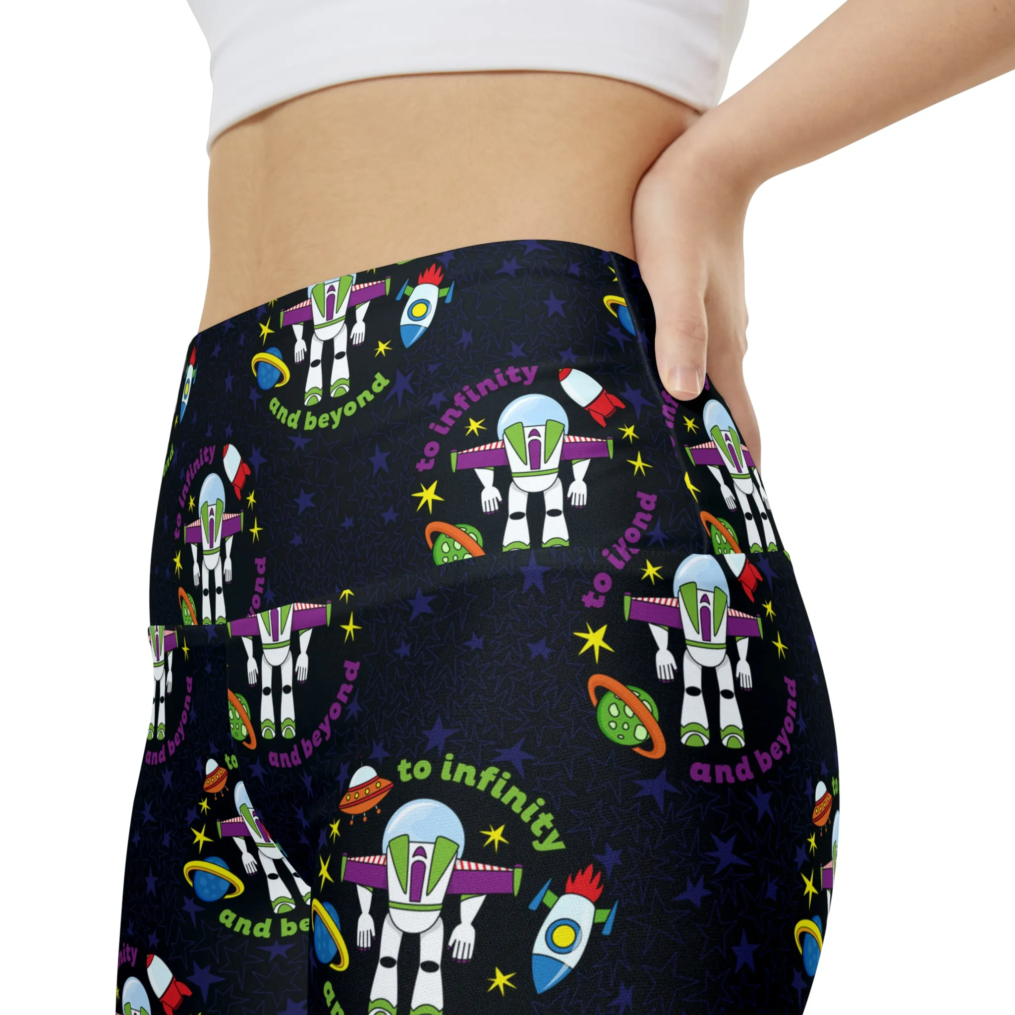 To Infinity And Beyond Women's Athletic Workout Shorts