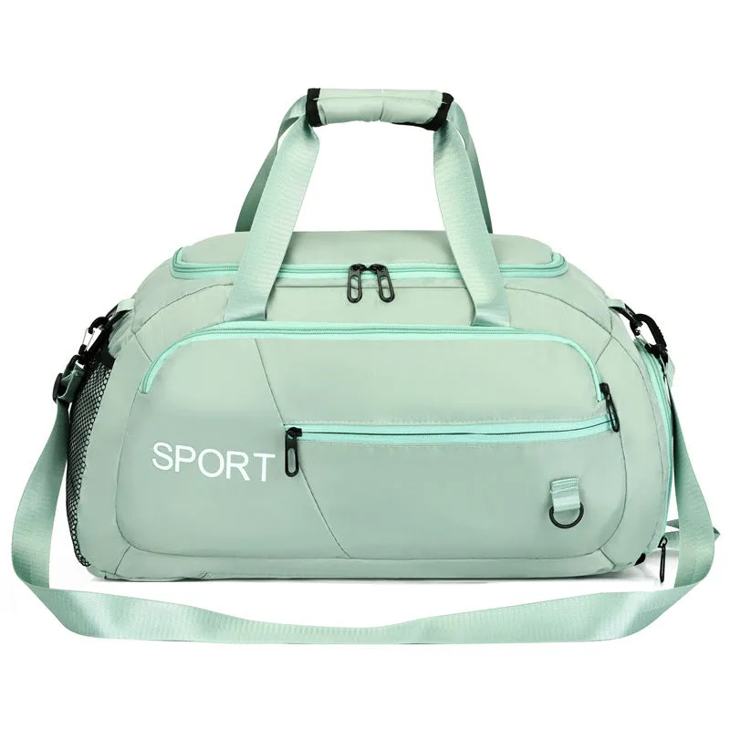 Unisex Luggage Bag women  waterproof Sports Travel Backpack With Shoes Compartment