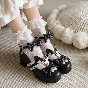 Uniwim Bear Lace Bow Shoes SE21510