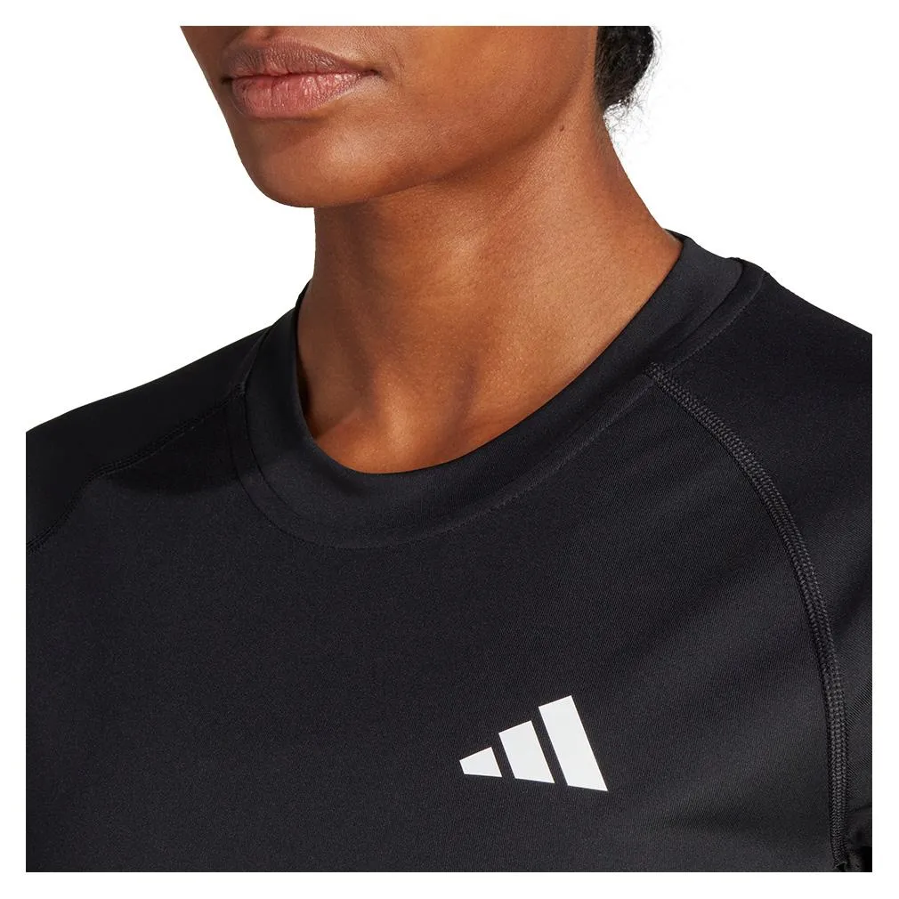 Women's Club Longsleeve Tennis Top Black