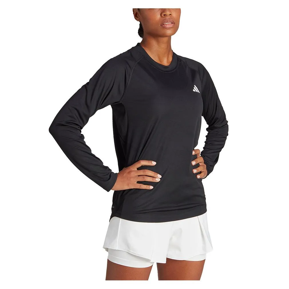 Women's Club Longsleeve Tennis Top Black