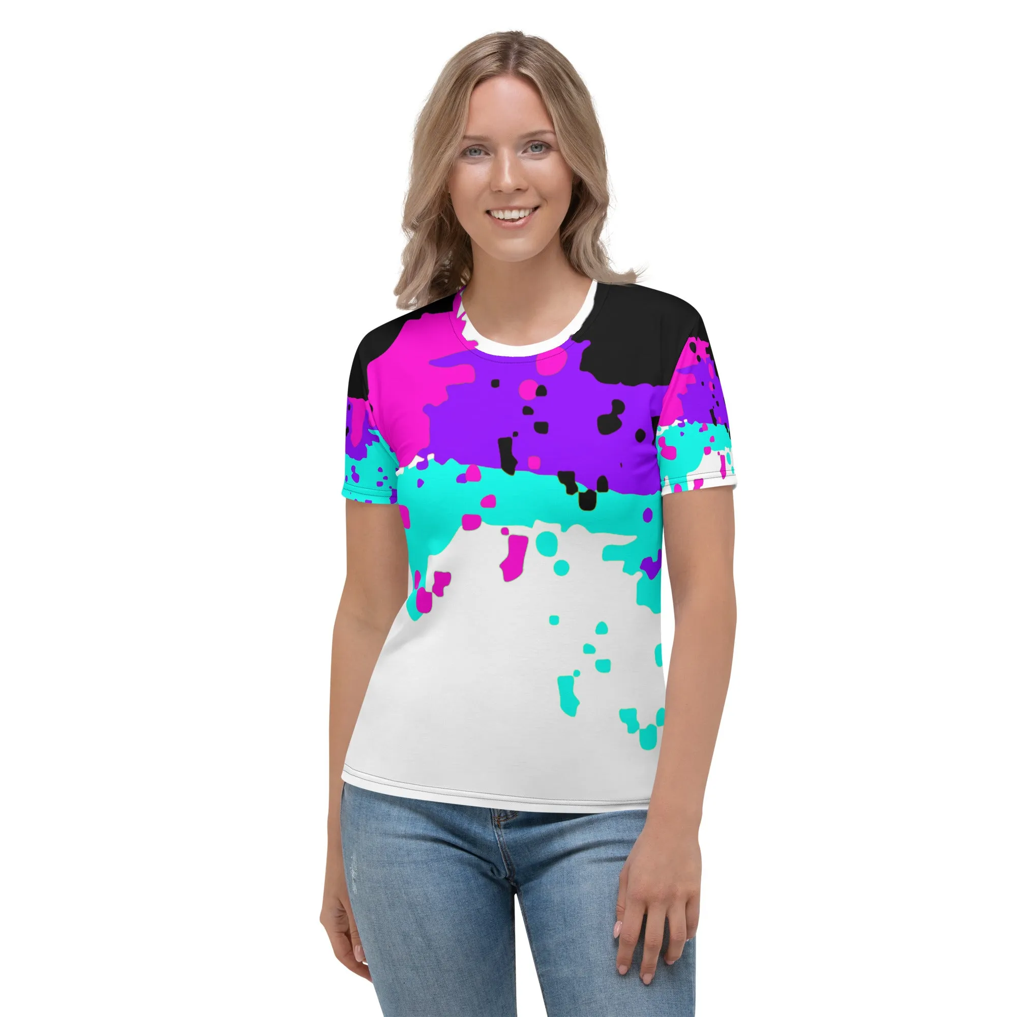 Women's Colour Drip E4SO T-shirt