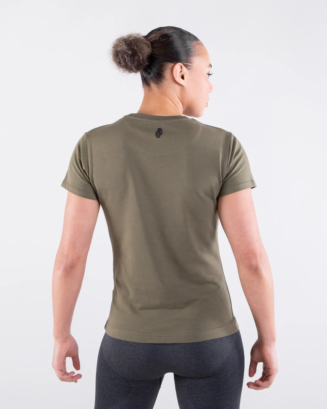 Women's Core Logo T-Shirt - Army Green