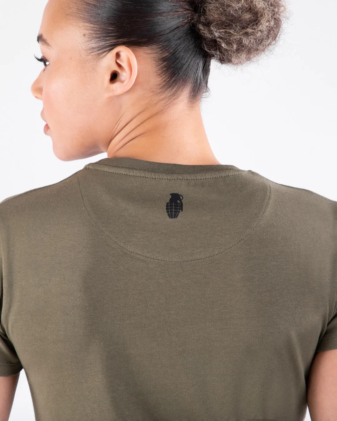 Women's Core Logo T-Shirt - Army Green