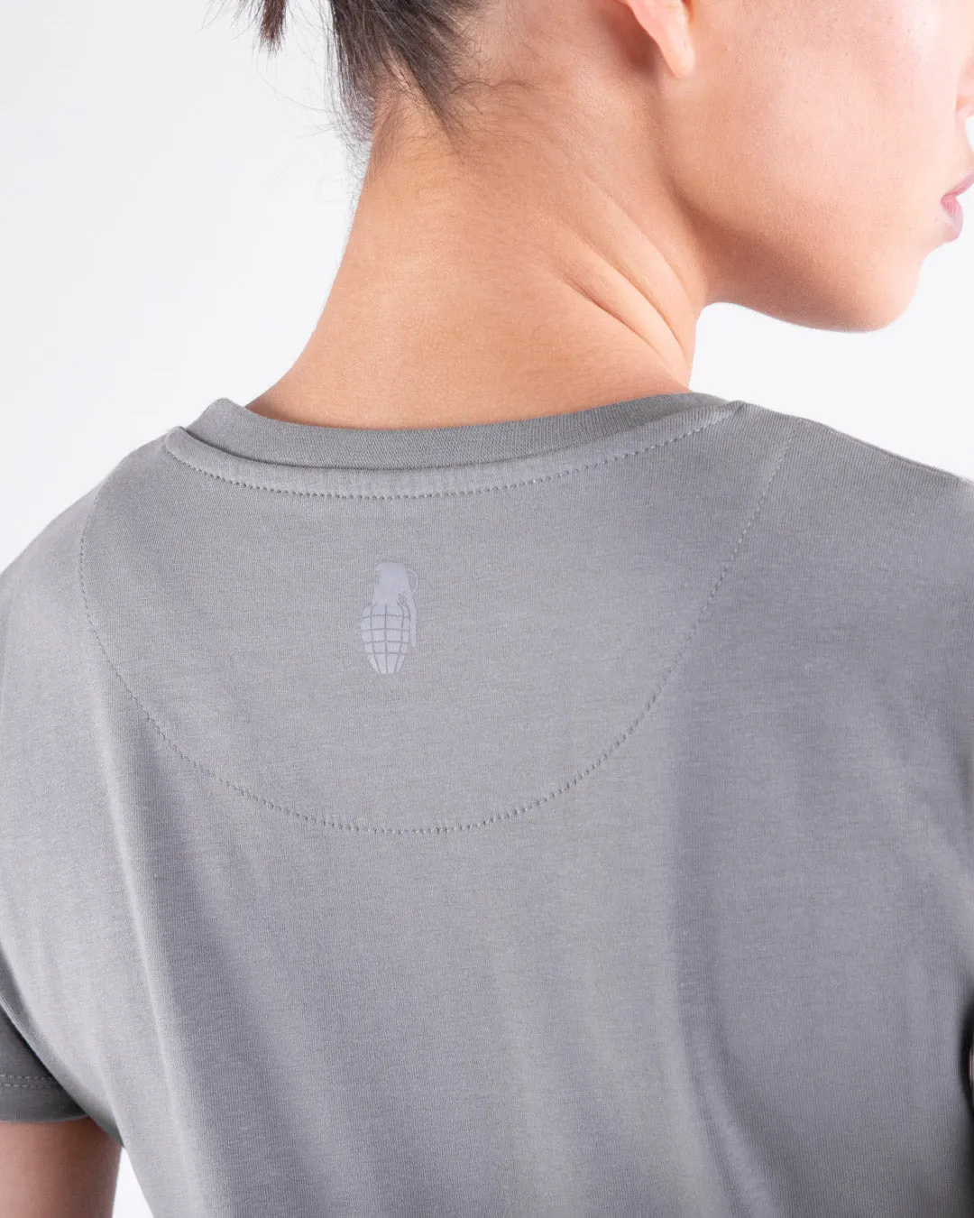 Women's Core Logo T-Shirt - Steel Grey