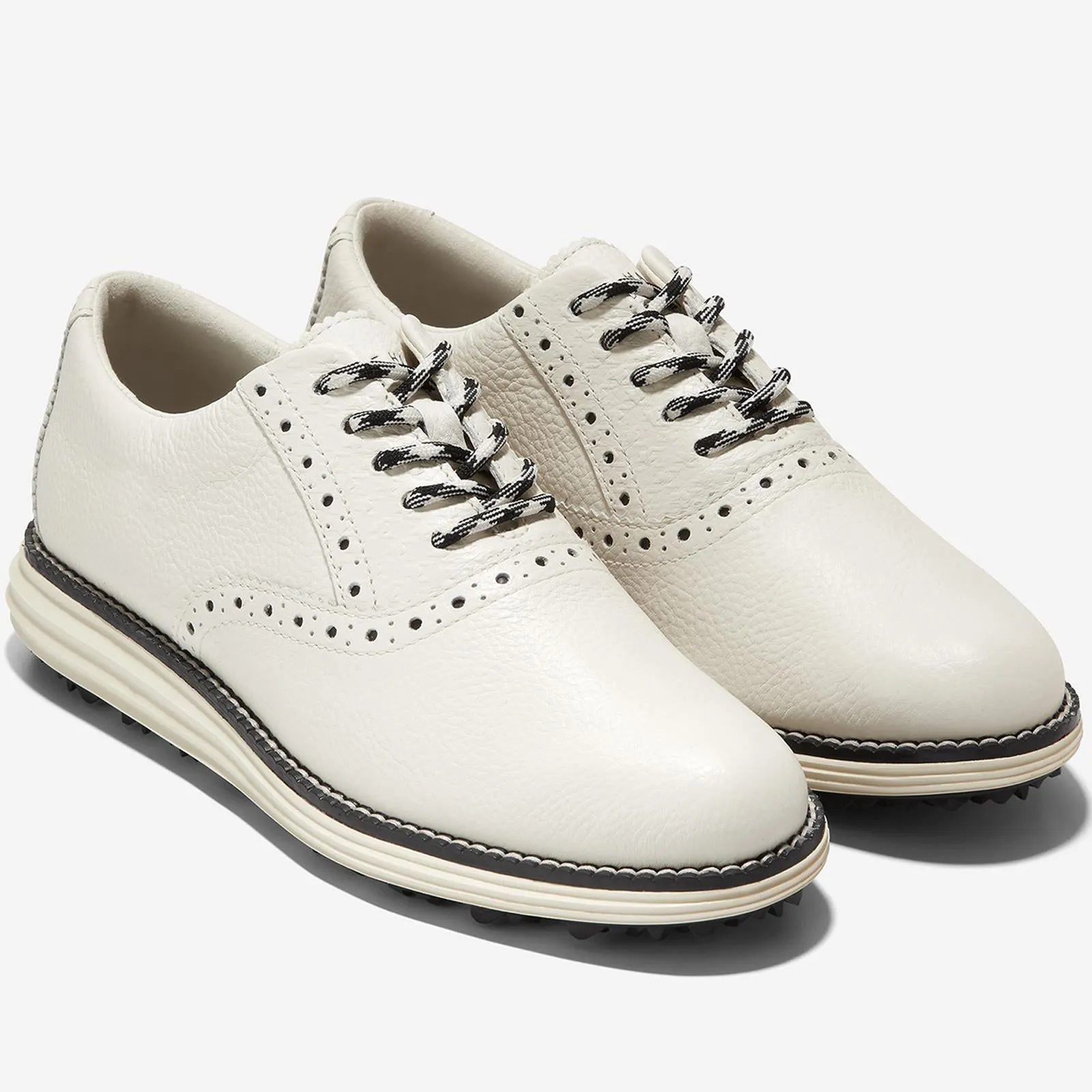 Womens ORIGINALGRAND Shortwing Golf Shoes Ivory/Black - AW24