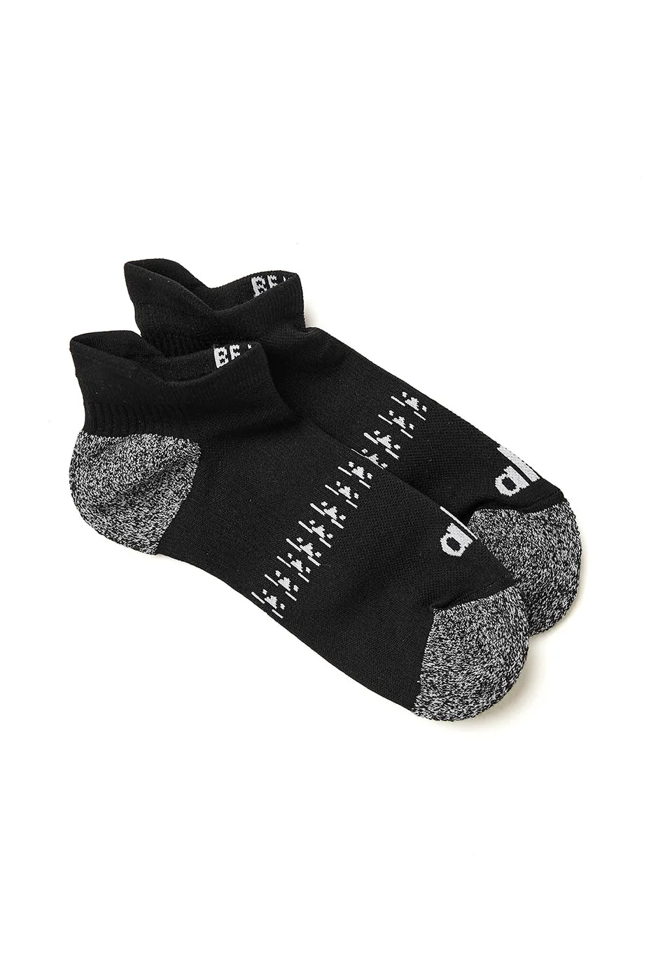 Women's Performance Tab Sock - Black/White