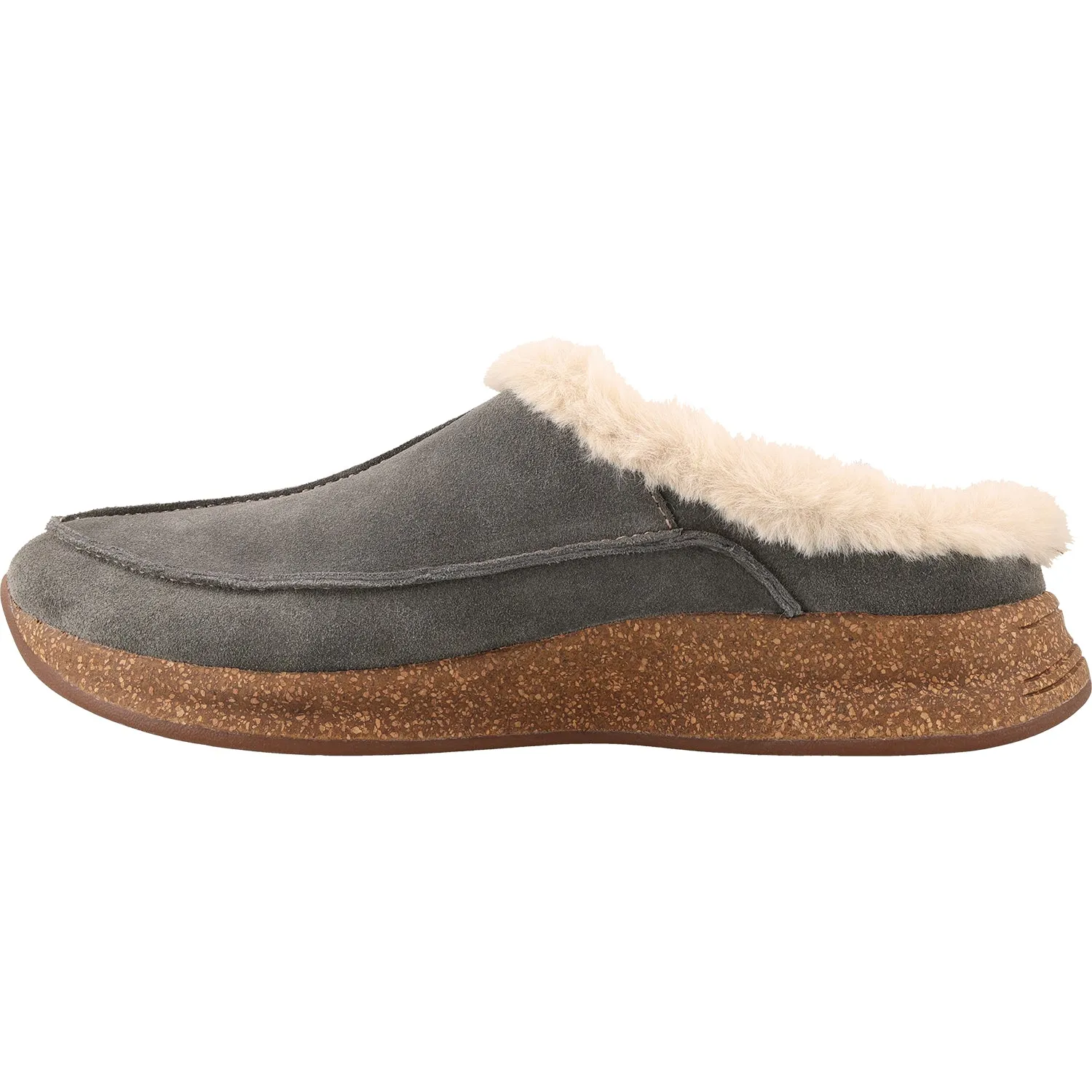 Women's Taos Future Dark Grey Suede