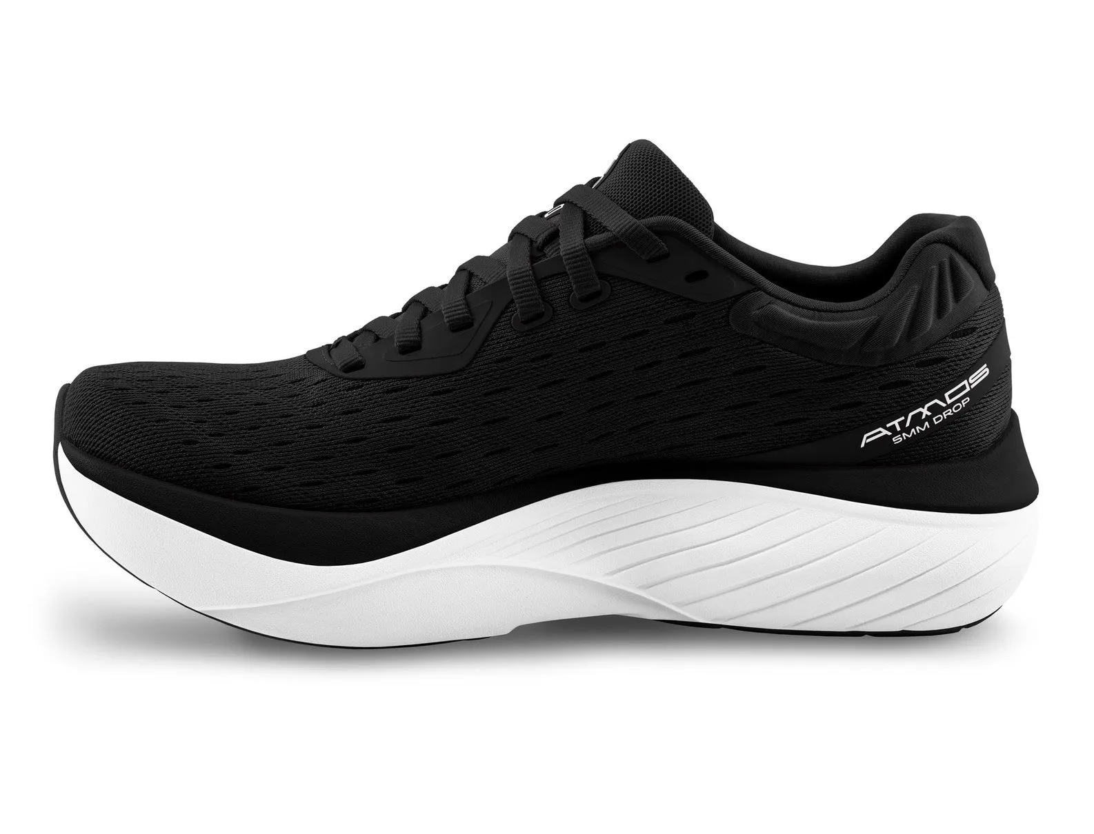 Women's Topo Athletic Atmos Running Shoe in Black