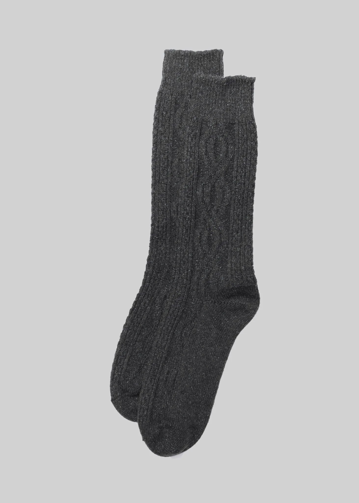 Women's Wool Silk Cable Knit