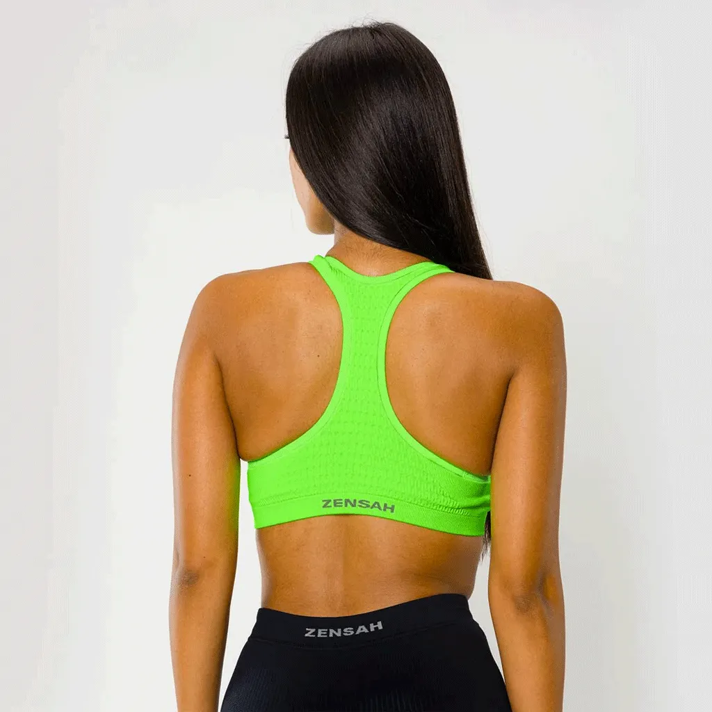 Zensah Seamless Running Sports Bra